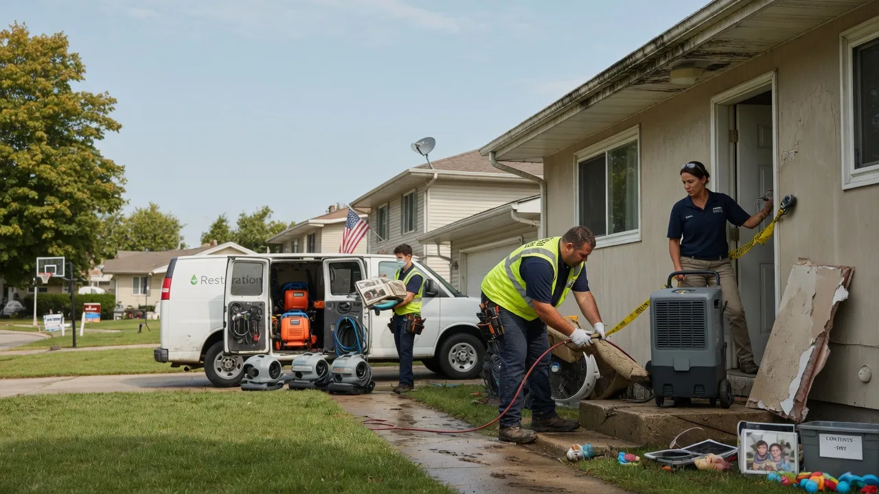 Water Damage Restoration in Sistersville, WV near me